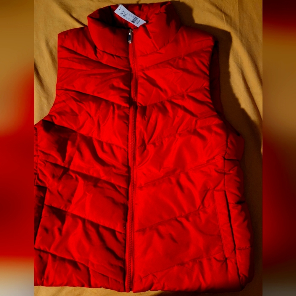 Sleeveless  puffy vest